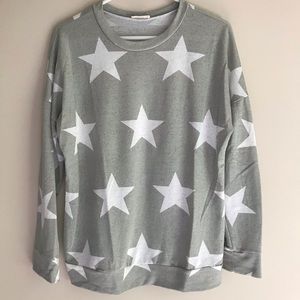 First Love Star Long Sleeve Top/Sweatshirt